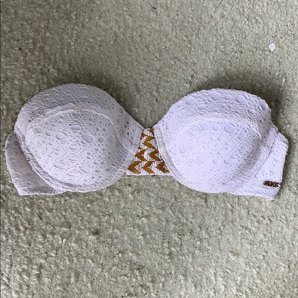 Roxy strapless bikini top